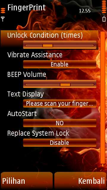 Menu Finger Print By Erit Kantoni